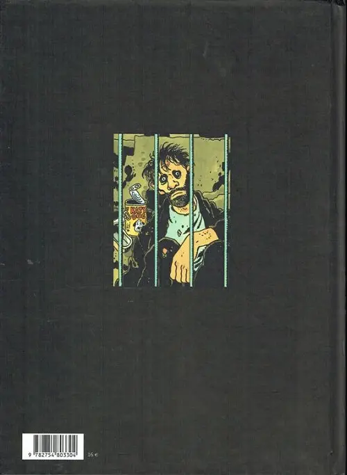Verso de l'album La Débauche