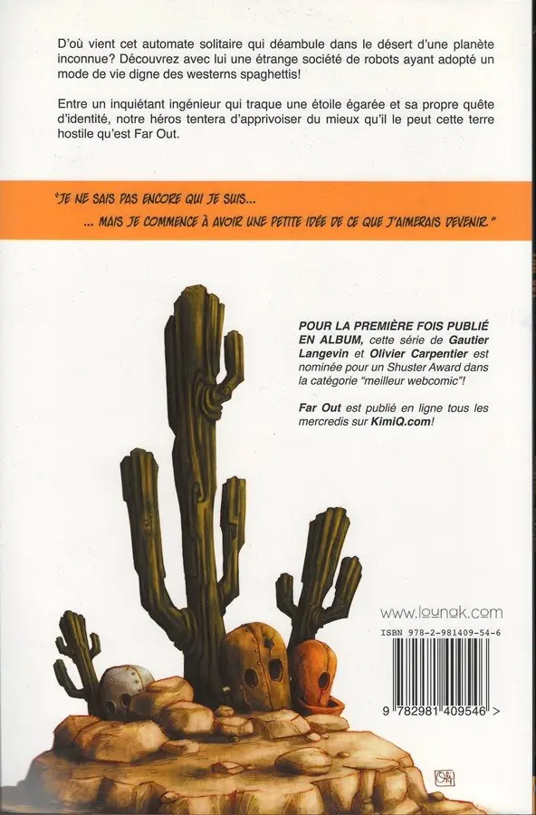 Verso de l'album Far Out 1