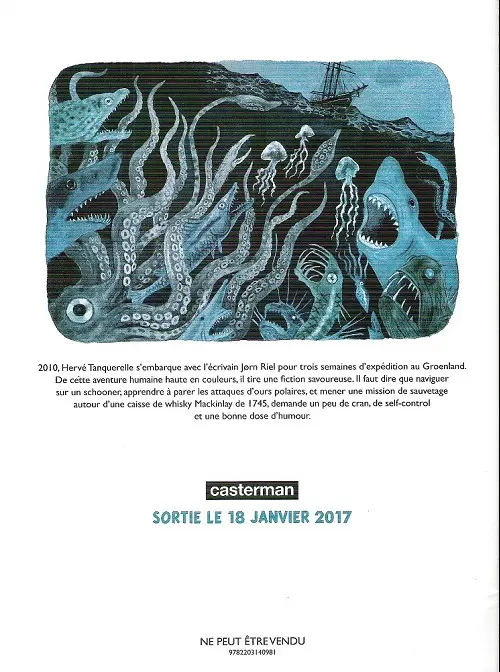 Verso de l'album Groenland Vertigo