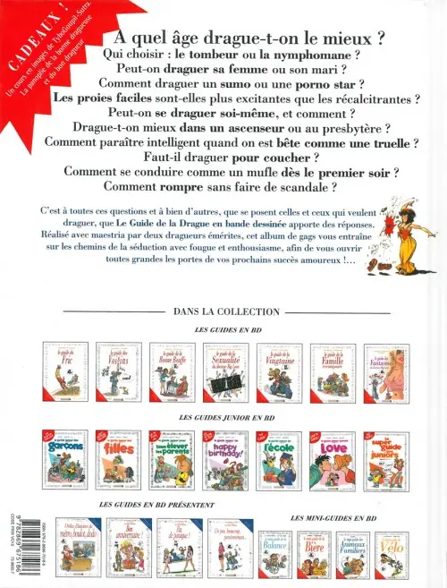 Verso de l'album Le Guide Tome 7 Le guide de la drague