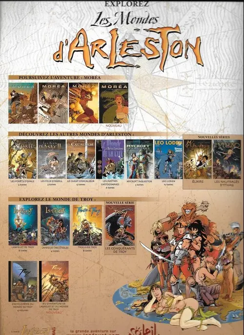 Verso de l'album Moréa Tome 1 Le sang des anges