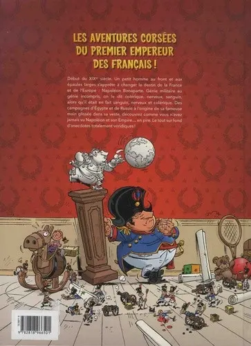Verso de l'album Napoléon Tome 1 De mal empire