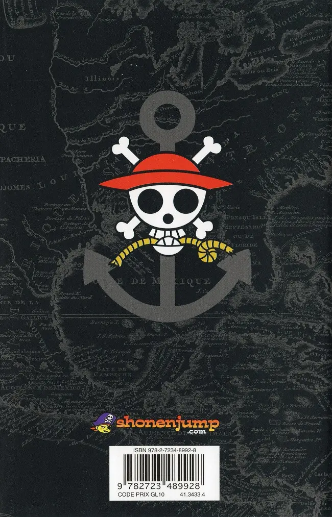 Verso de l'album One Piece Tome 5 Pour qui sonne le glas