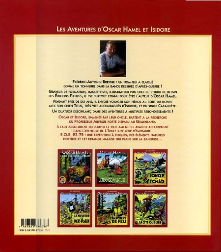 Verso de l'album Oscar Hamel et Isidore Tome 3 S.O.S. 23-75