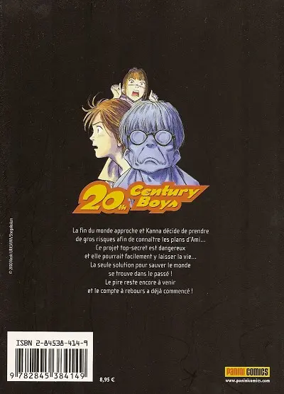 Verso de l'album 20th Century Boys 14
