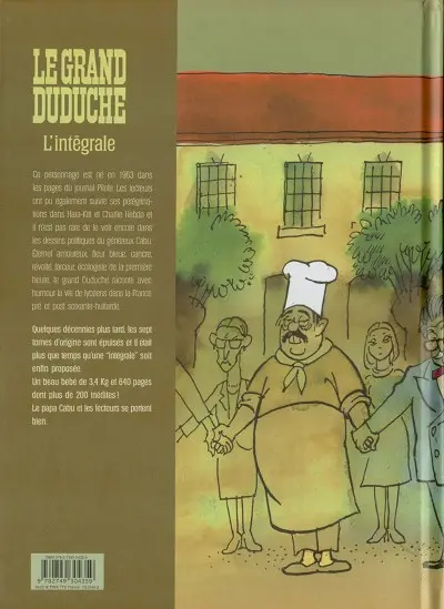 Verso de l'album Le Grand Duduche L'Intégrale
