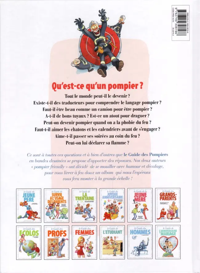 Verso de l'album Le Guide Tome 48 Le guide des pompiers