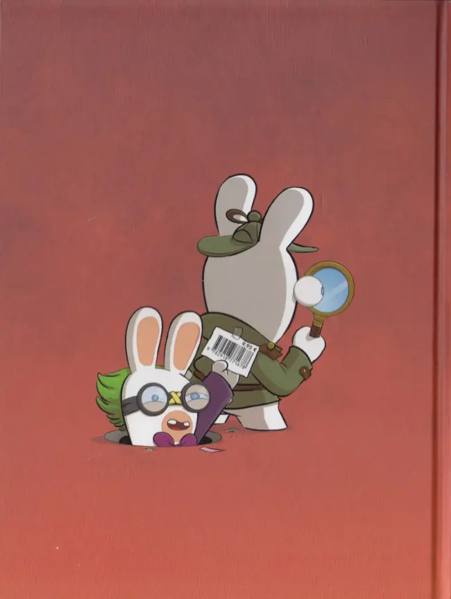 Verso de l'album The Lapins crétins Tome 11 Wanted