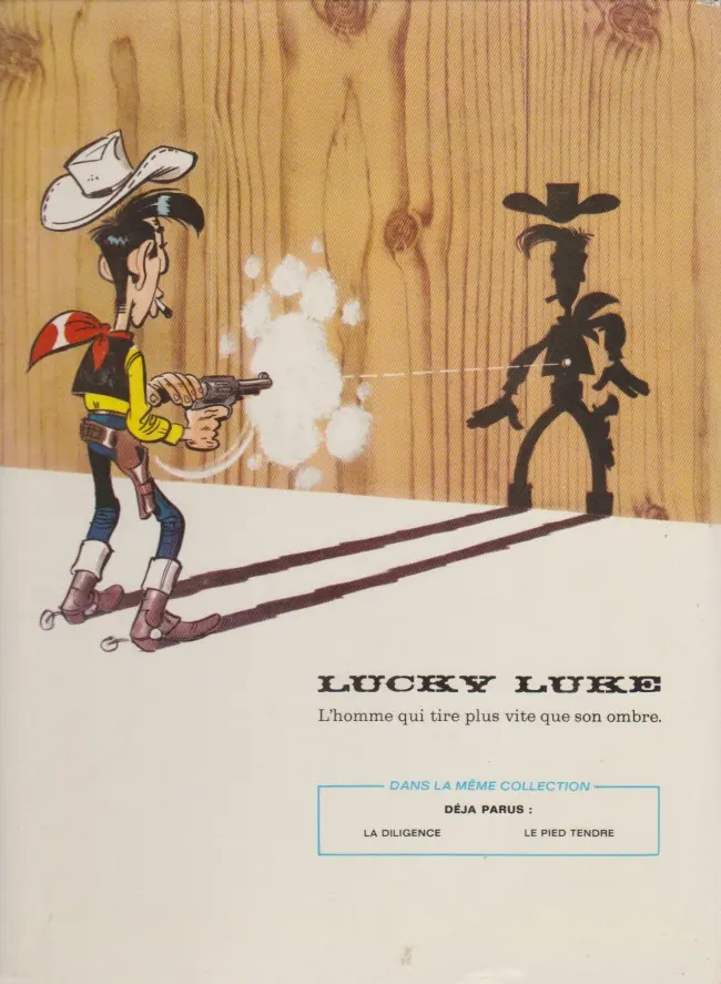 Verso de l'album Lucky Luke Tome 34 Dalton city