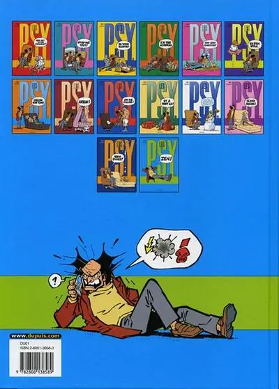 Verso de l'album Les Psy Tome 14 Zen !
