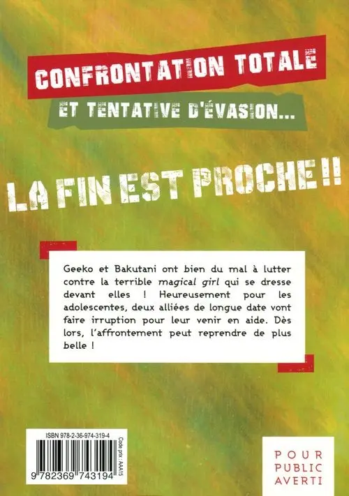 Verso de l'album Bloody Delinquent Girl Chainsaw 12