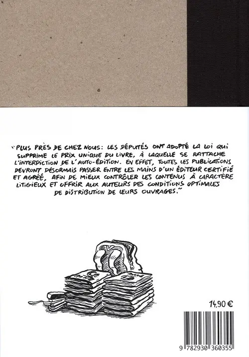 Verso de l'album Blackbird