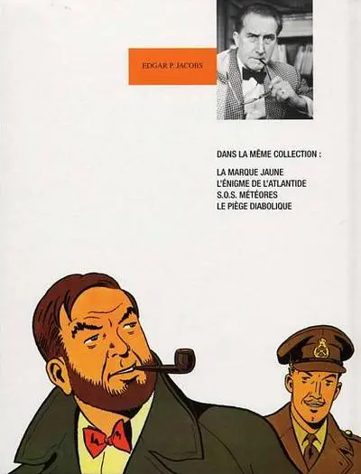 Verso de l'album Blake et Mortimer Tome 8 S.O.S. météores