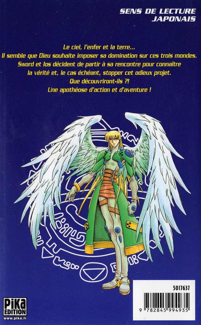 Verso de l'album Devil Devil Tome 15