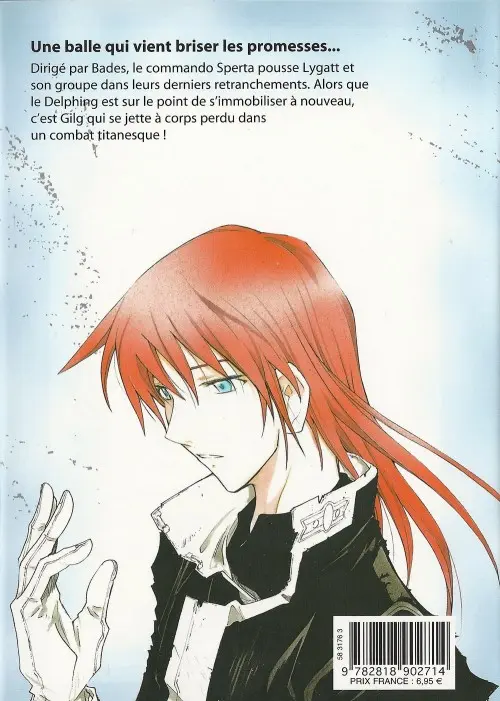 Verso de l'album Broken blade 8