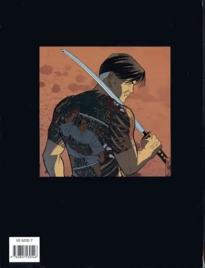 Verso de l'album Bushido Tome 1 Les Derniers Seigneurs