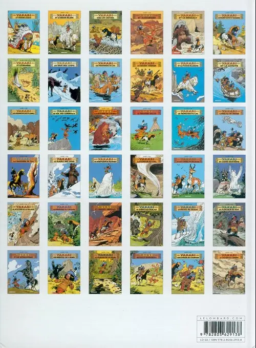 Verso de l'album Yakari Tome 34 Revoila Nanabozo
