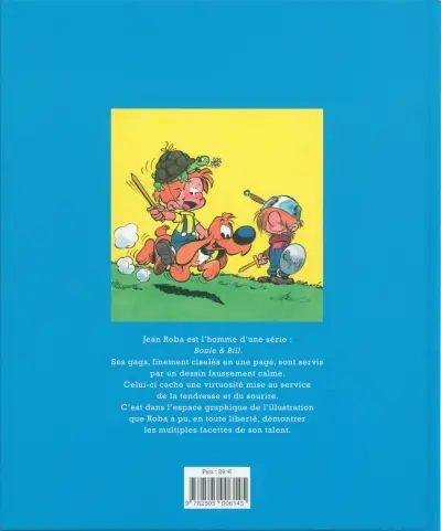 Verso de l'album Roba Illustrateur