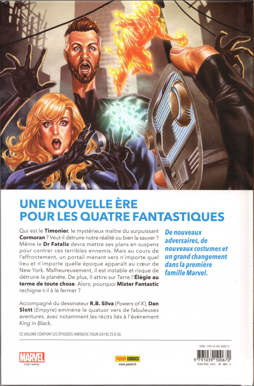 Verso de l'album Fantastic Four Tome 7 Le portail omniversel