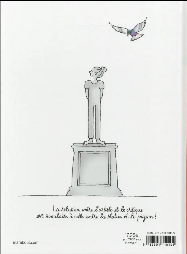 Verso de l'album Pas mal pour de l'art !