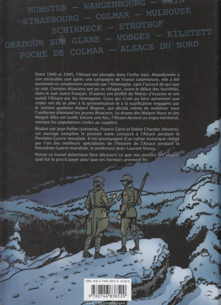 Verso de l'album L'Alsace à tout prix ! Tome 2