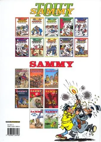 Verso de l'album Sammy Tome 38 Deux gorilles à paris