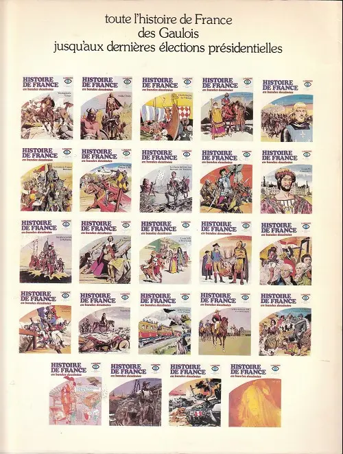 Verso de l'album Histoire de France en Bandes Dessinées Tome 15 La Révolution