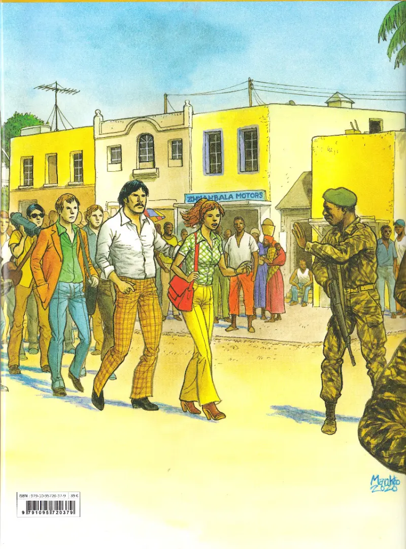 Verso de l'album Michel Brazier Tome 4 Le dernier acte