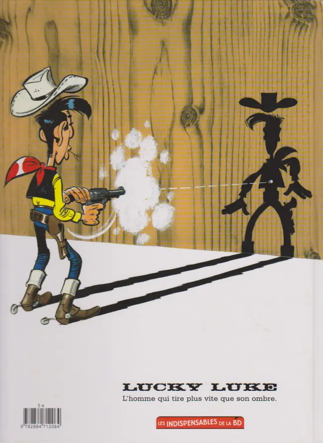 Verso de l'album Lucky Luke Tome 48 Le bandit manchot