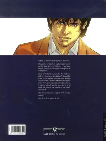Verso de l'album Clandestino Tome 1 Noël au paradis