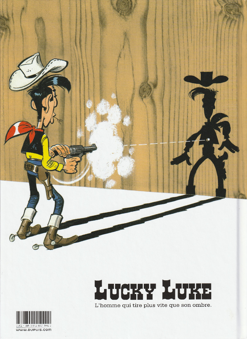 Verso de l'album Lucky Luke Tome 2 Rodéo