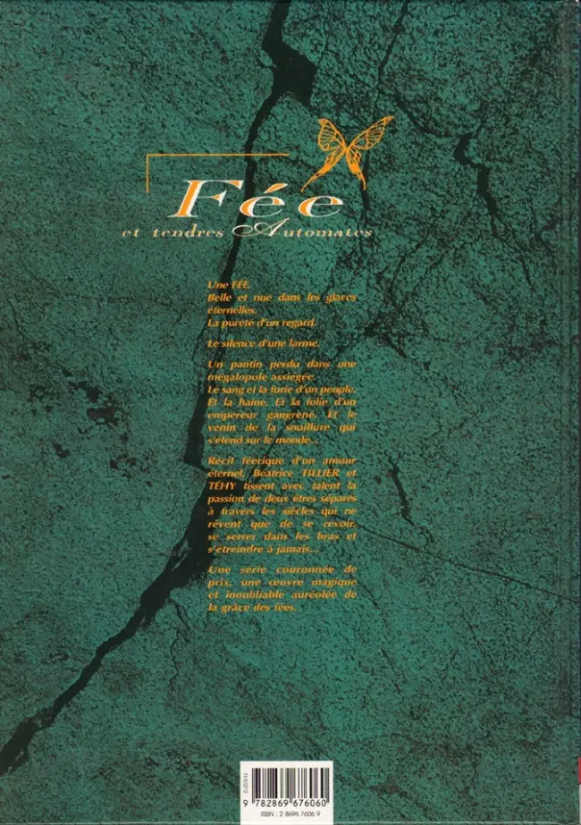 Verso de l'album Fée et tendres automates Tome 2 Elle