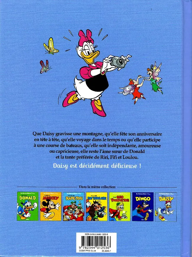 Verso de l'album Les Grands Héros Disney Tome 7 Délicieuse Daisy