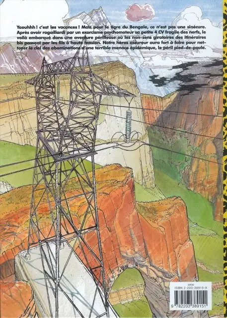 Verso de l'album Les Aventures de Jérôme Moucherot Tome 3 Le péril pied-de-poule