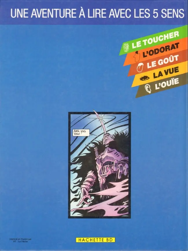 Verso de l'album Les Jumeaux magiques