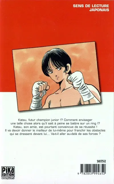 Verso de l'album Katsu ! 5