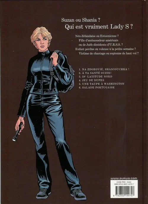 Verso de l'album Lady S. Tome 6 Salade portugaise