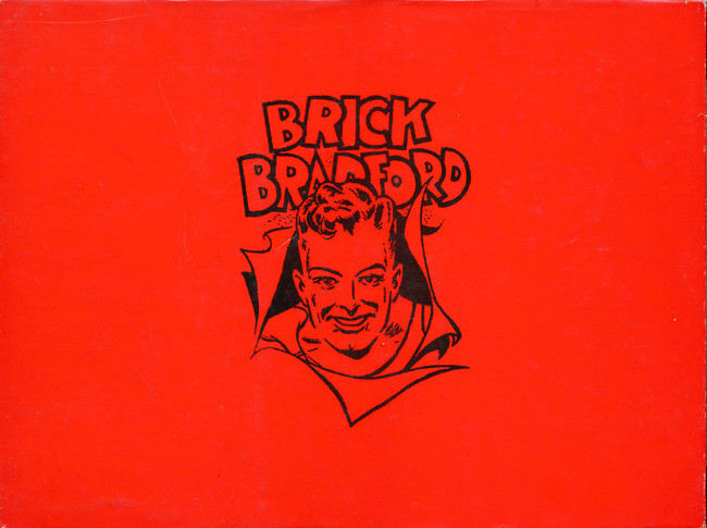 Verso de l'album Brick Bradford Luc Bradefer Volume 1 Le voyage dans la pièce de monnaie