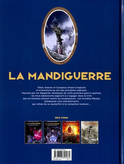 Verso de l'album La Mandiguerre Tome 4 Au nom du père
