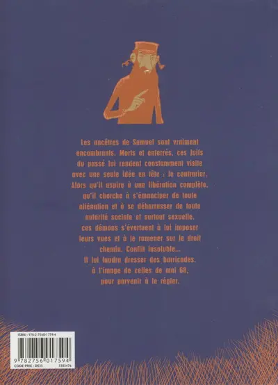 Verso de l'album Le Pavé originel