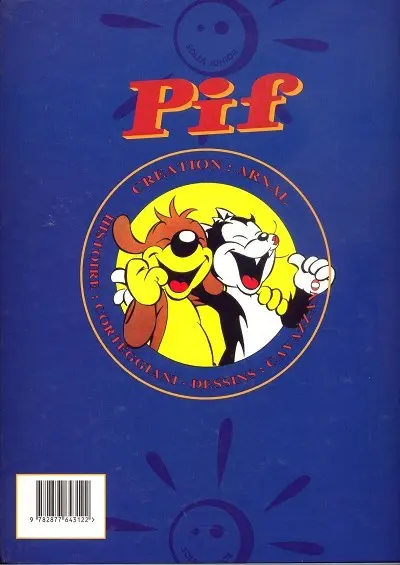 Verso de l'album Pif le chien Soleil Tome 2 Le prince, sans rire