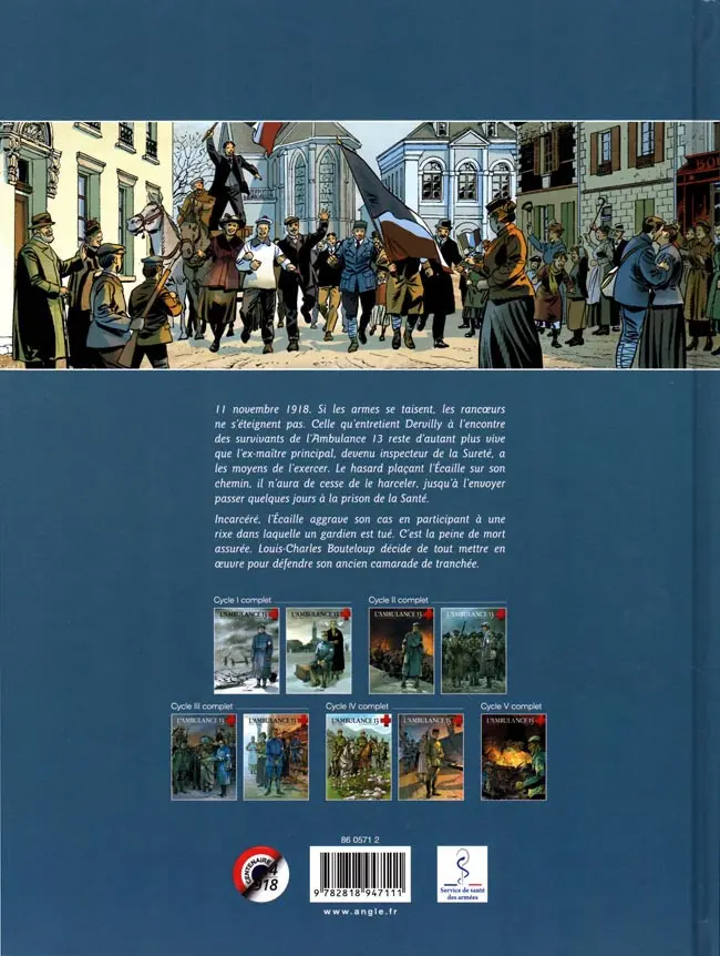 Verso de l'album L'Ambulance 13 Tome 9 Pourquoi ?