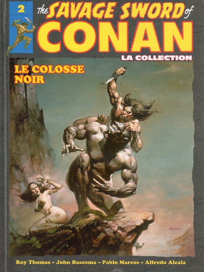 Couverture de l'album The Savage Sword of Conan - La Collection Tome 2 Le colosse noir