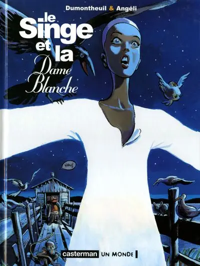Couverture de l'album Le Singe et... Tome 2 Le Singe et la Dame Blanche