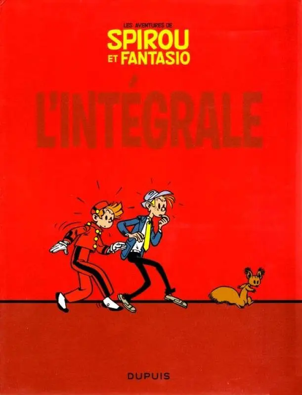 Couverture de l'album Spirou et Fantasio L'Intégrale