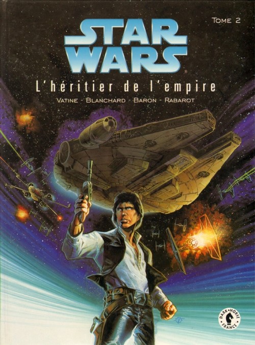 Couverture de l'album Star Wars - Le cycle de Thrawn L'héritier de l'Empire Tome 2