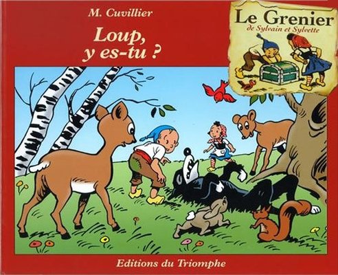 Couverture de l'album Le grenier de Sylvain et Sylvette Tome 6 Loup, y es-tu ?