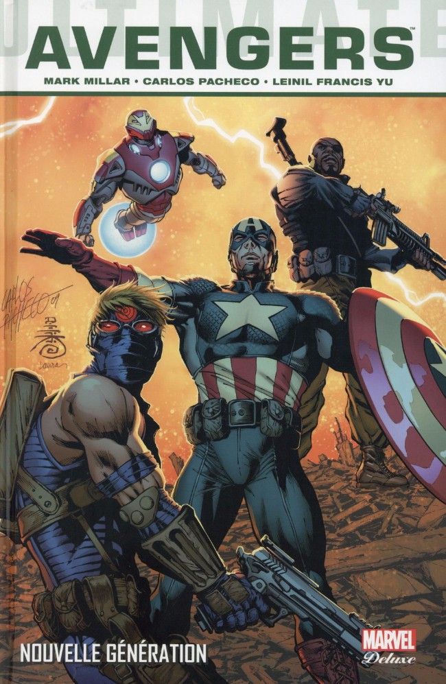 Couverture de l'album Ultimate Avengers Tome 1 Nouvelle Génération