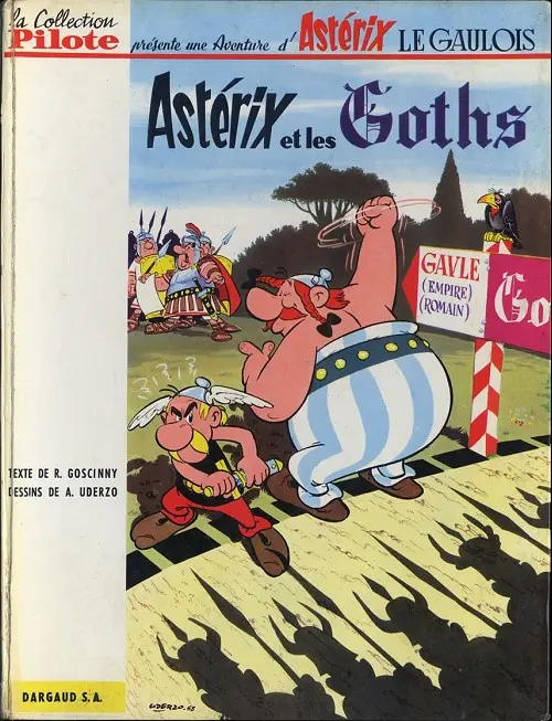 Couverture de l'album Astérix Tome 3 Astérix et les Goths