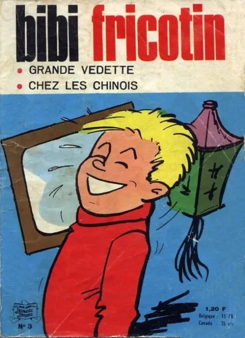 Couverture de l'album Bibi Fricotin N° 3 Bibi Fricotin grande vedette - Bibi Fricotin chez les Chinois